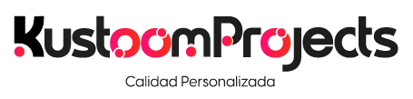 Logo kustoom Projects con slogan320